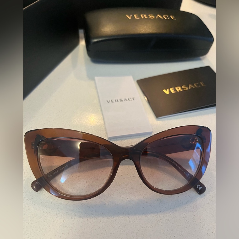 Versace Cat Eye Sunglasses